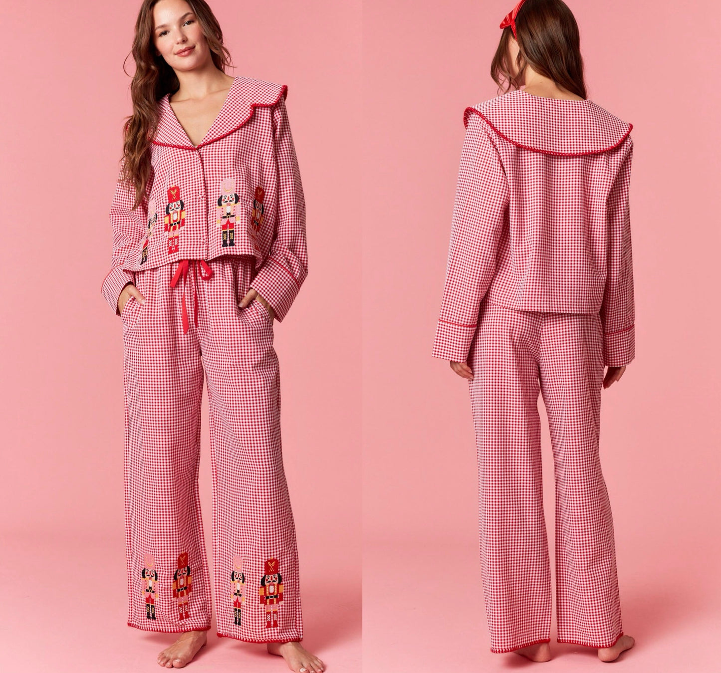 Nutcracker Gingham Mom Christmas Set PO ETA NOV