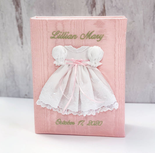 Baby Dress Heirloom Photo Album
