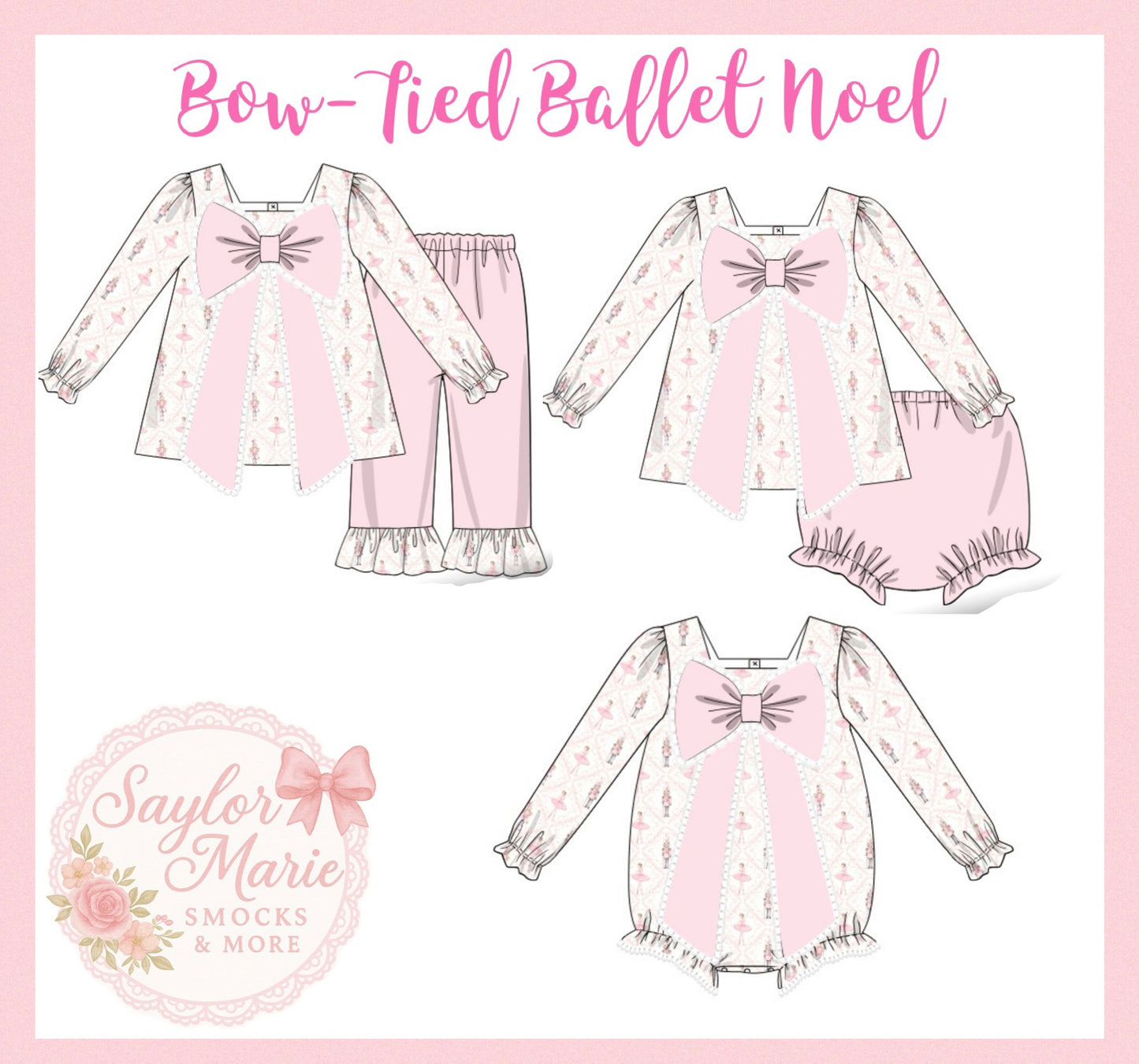 PO1: Bow-Tied Ballet Noel