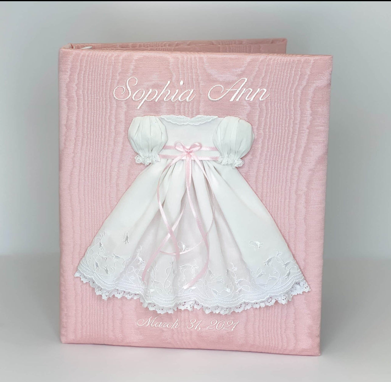 Baby Dress Heirloom Photo Album