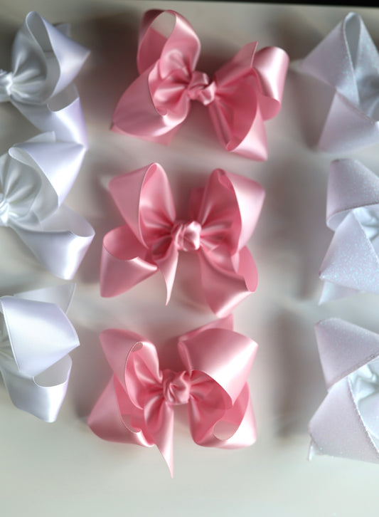 PINK Satin Bow
